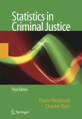 Statistics in Criminal Justice Weisburd David 