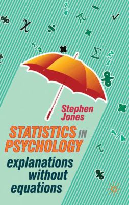 Statistics in Psychology Jones Stephen 
