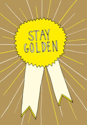 Stay Golden Journal Lazar Rose 