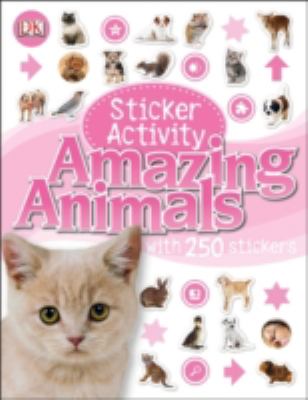 Sticker Activity Amazing Animals DK 