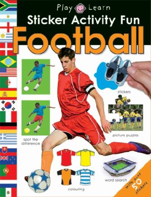 Sticker Activity Fun Football Priddy Roger 