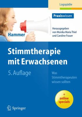 Stimmtherapie Mit Erwachsenen Hammer Sabine S 