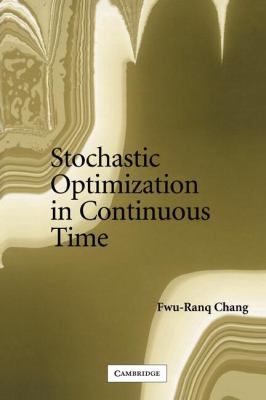 Stochastic Optimization in Continuous Time 