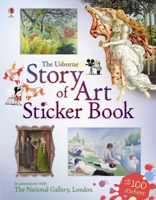Story of Art Sticker Book Courtauld Sarah 
