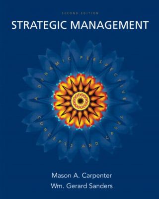Strategic Management Carpenter Mason A 