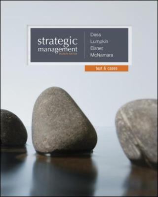 Strategic Management Dess Gregory G 