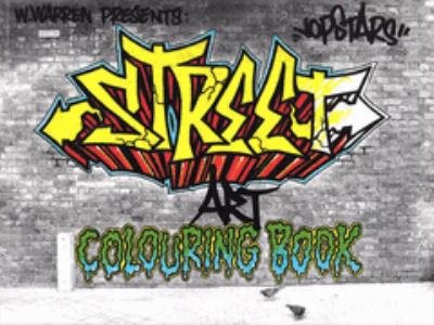 Street Art Colouring Book Vopstars 