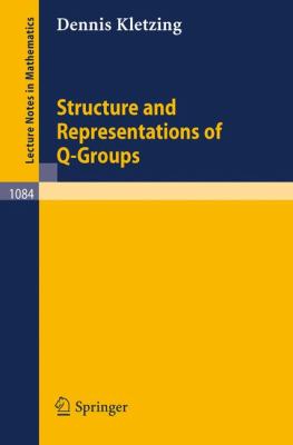 Structure and Representations of Q Groups 