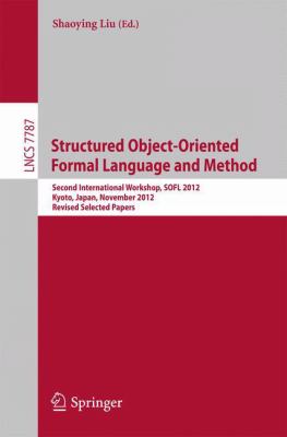 Structured Object oriented Formal Language and Method 
