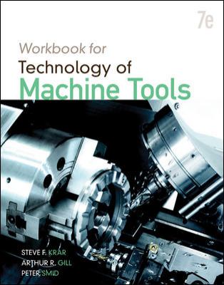 Student Workbook for Technology of Machine Tools 