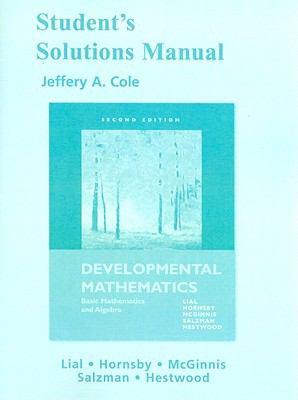Student s Solutions Manual for Developmental Mathematics 