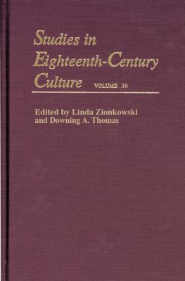 Studies in Eighteenth Century Culture Zionkowski Linda 