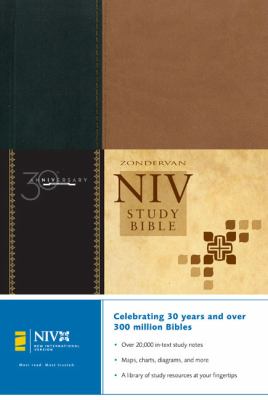 Study Bible NIV Limited Anniversary Zondervan Publishing 