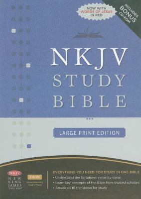 Study Bible NKJV Large Print 