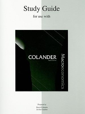 Study Guide for Use with Macroeconomics 