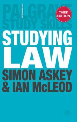 Studying Law Askey Simon 