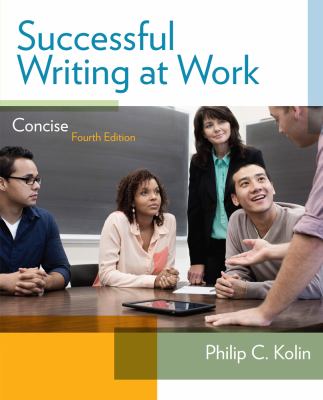 Successful Writing at Work Kolin Prof Philip 