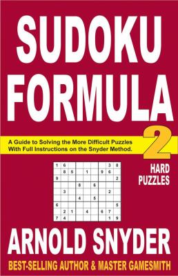 Sudoku Formula 2 