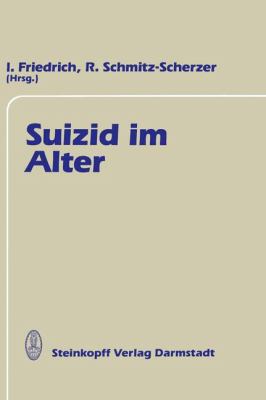 Suizid Im Alter Schmitz Scherzer R 