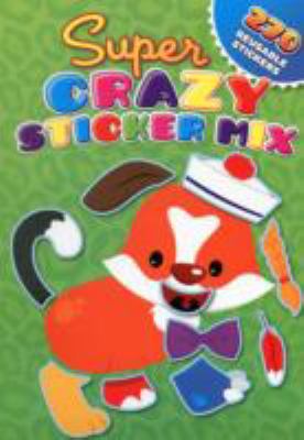 Super Crazy Sticker Mix Green 