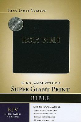 Super Giant Print Bible KJV 