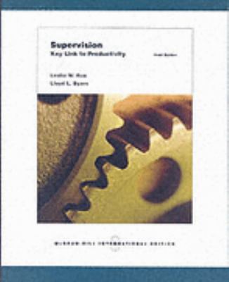 Supervision Leslie W Rue Lloyd 