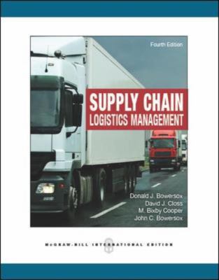 Supply Chain Logistics Management Bowersox Donald J 