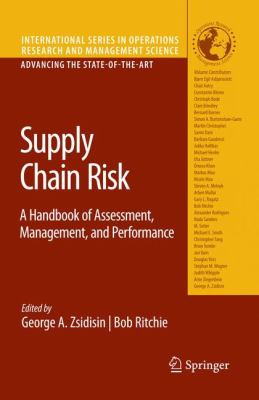 Supply Chain Risk Zsidisin George 