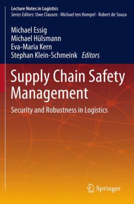 Supply Chain Safety Management Essig Michael 