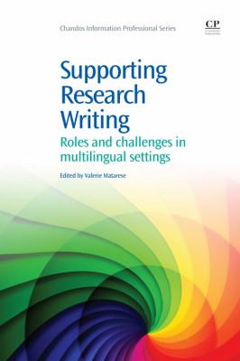 Supporting Research Writing 
