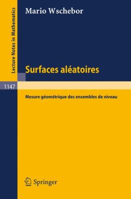Surfaces Aleatoires 