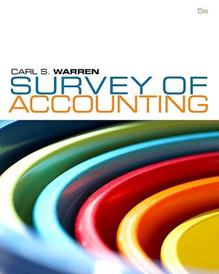Survey of Accounting Warren Carl S 