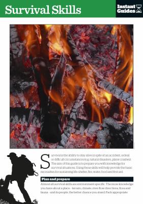Survival Skills Instant Guides 