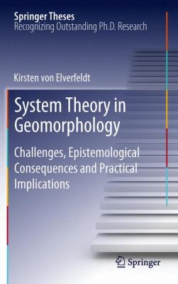 System Theory in Geomorphology Von Elverfeldt 