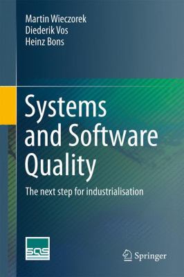 Systems and Software Quality Wieczorek Martin 