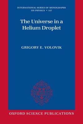 The Universe in a Helium Droplet 