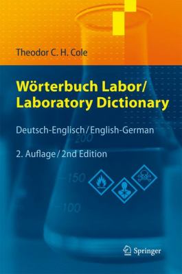 W Rterbuch Labor Laboratory Dictionary Cole Theodor C H 