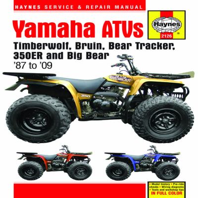 Yamaha Atvs Timberwolf Bruin Bear Tracker 350er and Big Bear 