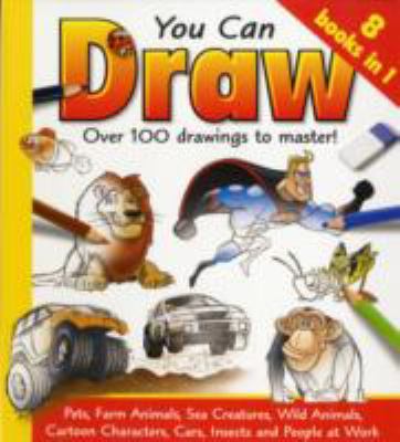 You Can Draw 8 Books in 1 Damien Toll 