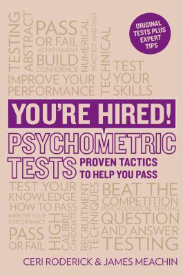 You re Hired Psychometric Tests Meachin James 