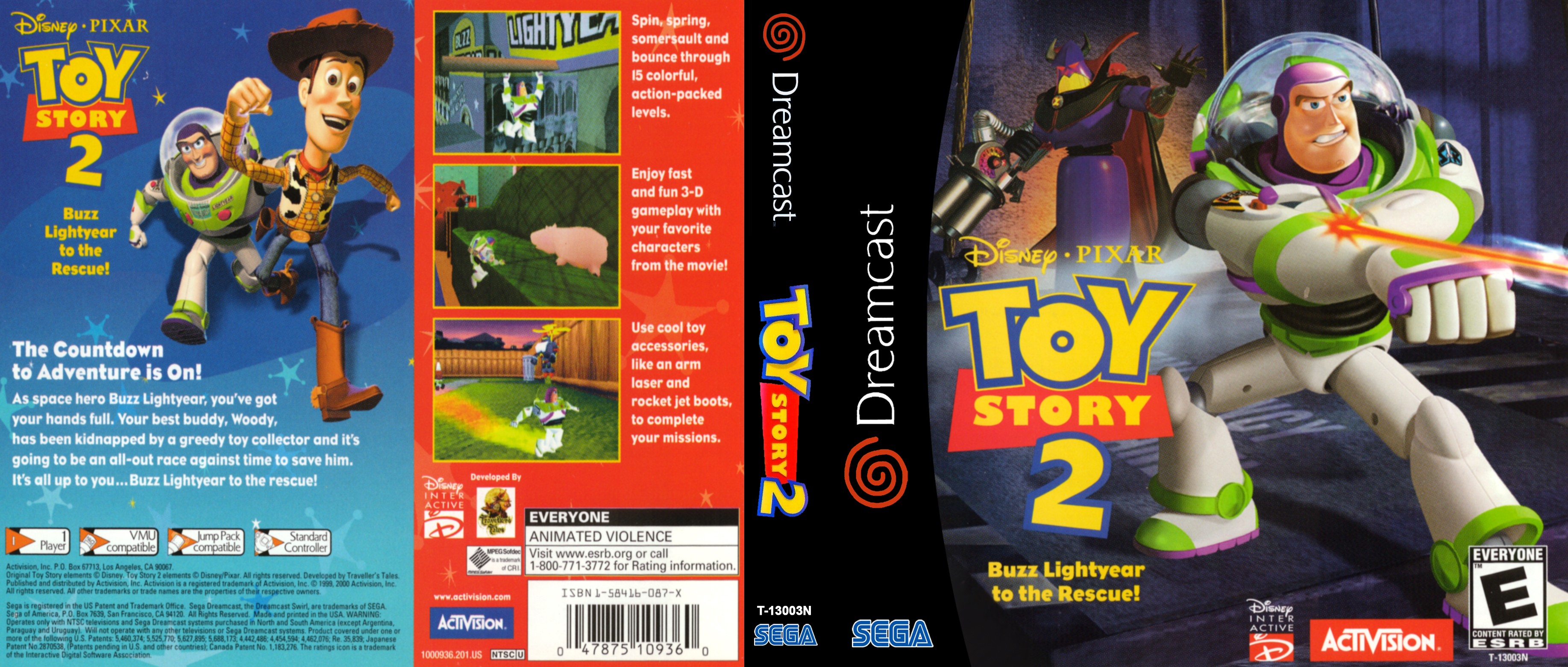 toy story dreamcast