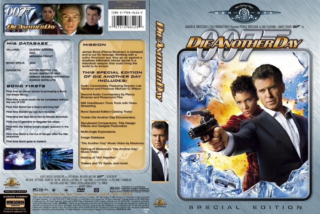 007 Die Another Day Special Edition Dvd Us Dvd Covers Cover Century Over 500 000 Album Art Covers For Free