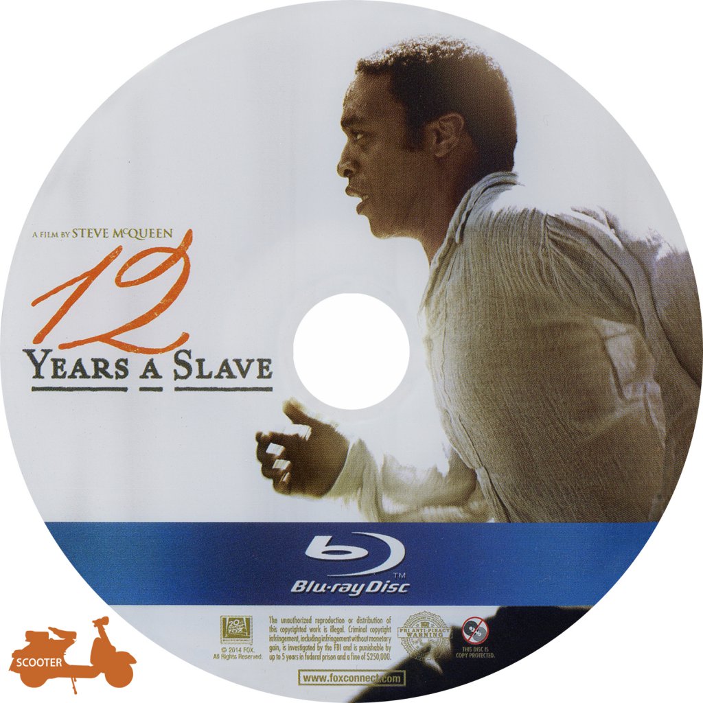 12 Years A Slave 2013 Scanned Bluray Label 001 Dvd Covers Cover Century Over 500 000 Album Art Covers For Free
