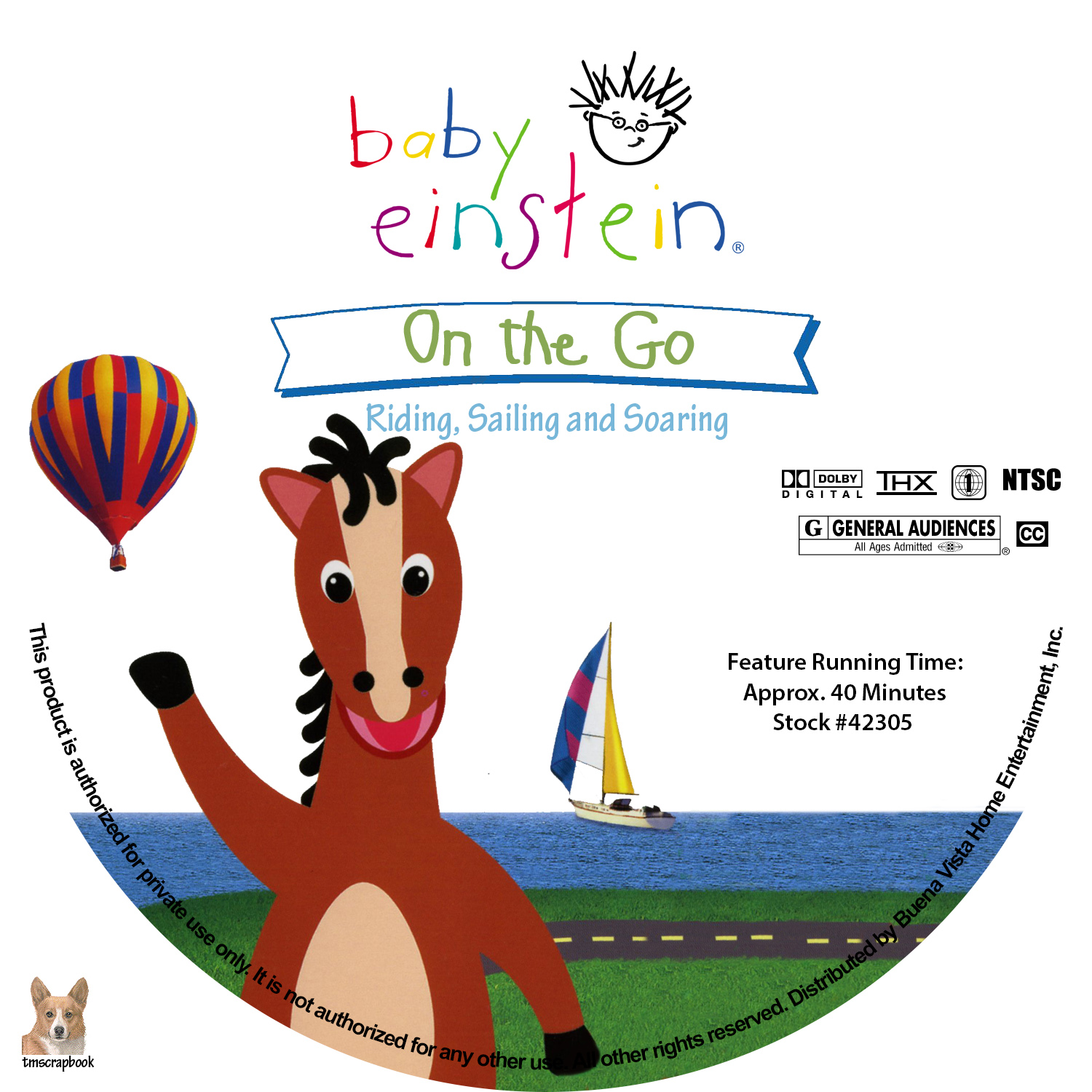 On the go riding. Baby Monet discovering the Seasons on the go riding Sailing and soaring