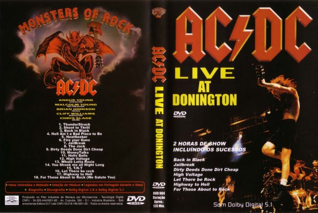 Live At Donington DVD 