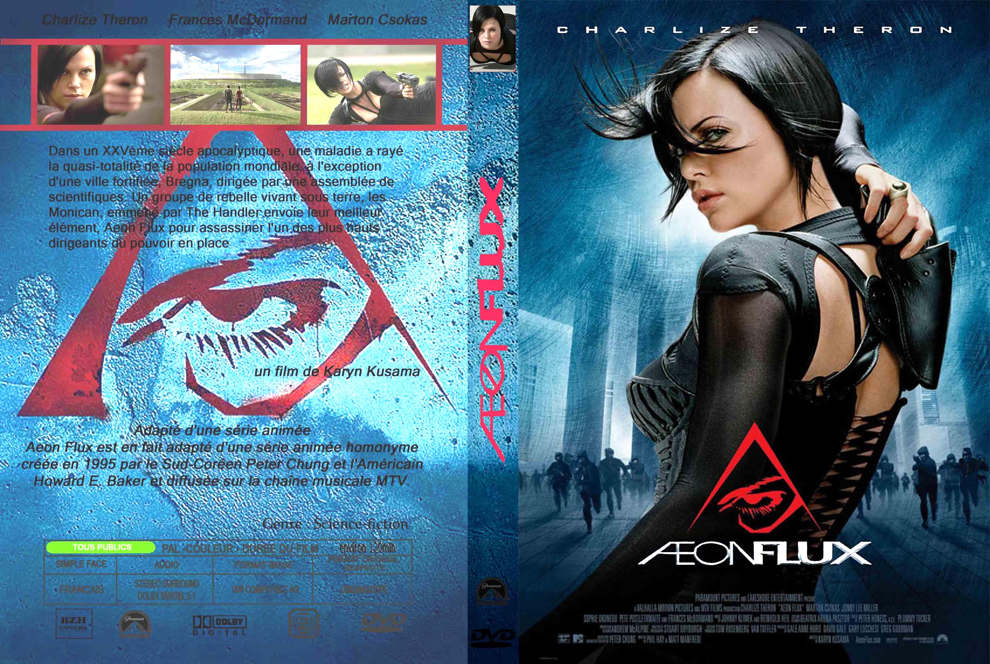 Aeon Flux DVD Fr CUSTOM2 | DVD Covers | Cover Century | Over 1.000.000