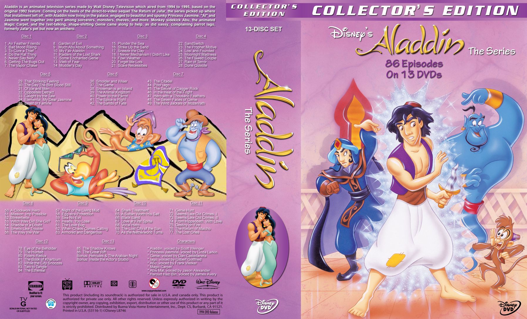 Aladdin Series Dvd Covers Cover Century Over 500 000 Album Art Covers For Free