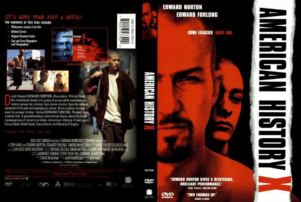American History X Dvd Us Dvd Covers Cover Century Over 500 000 Album Art Covers For Free