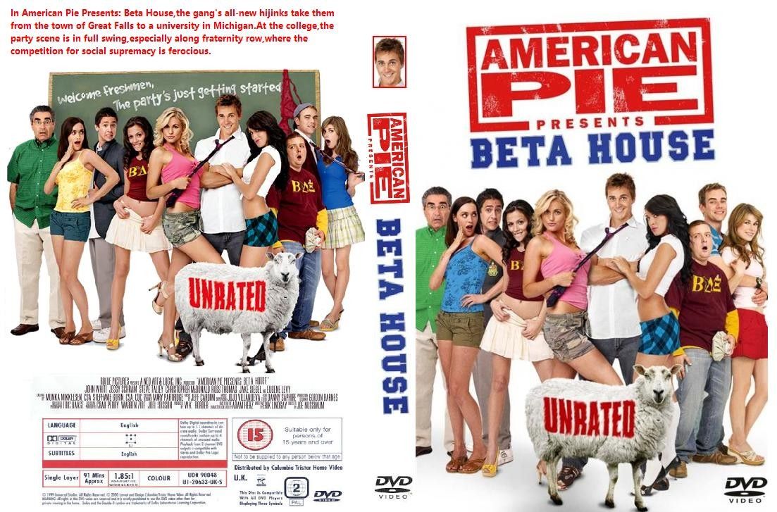 American Pie Beta House DVD US CUSTOM | DVD Covers | Cover ...