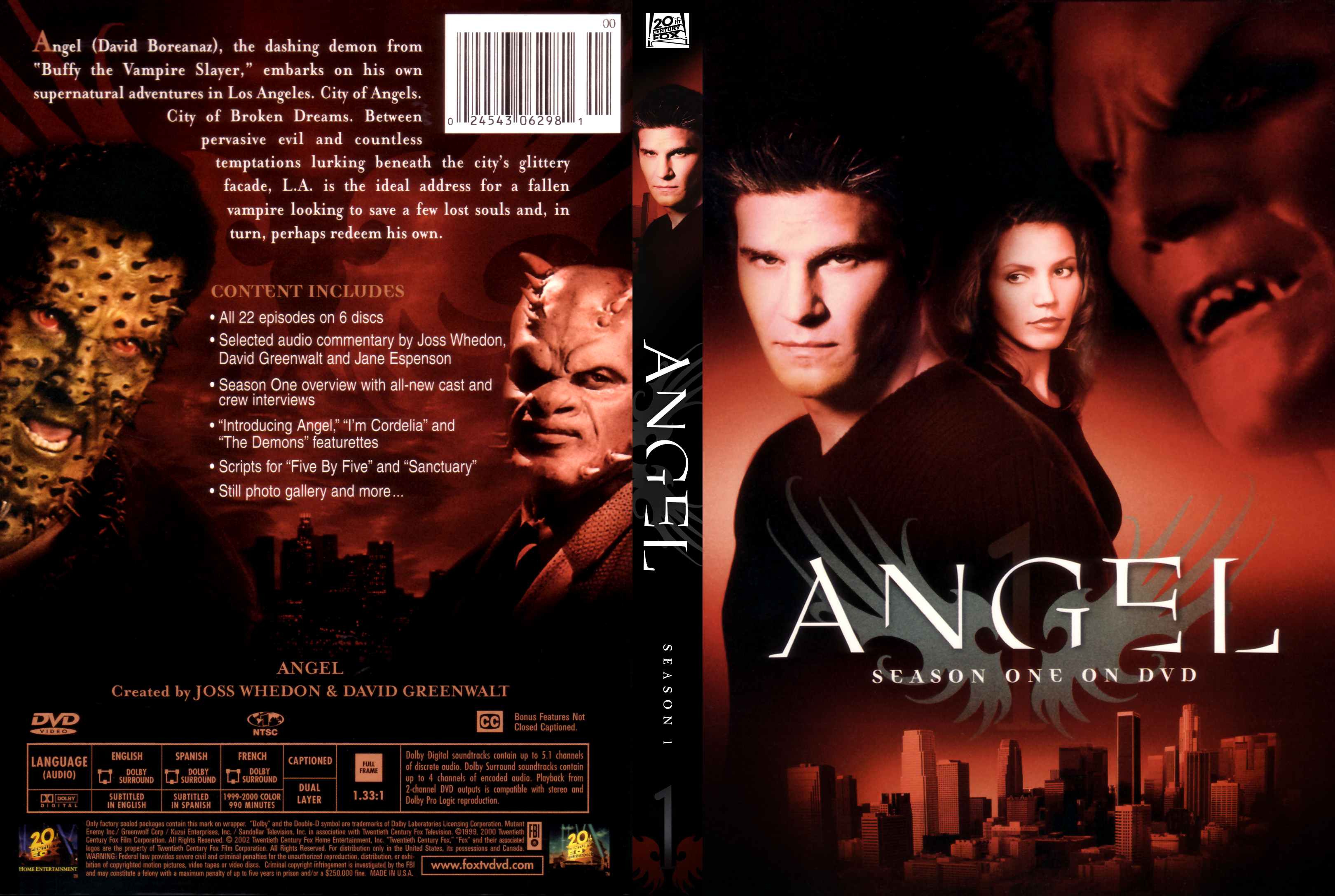 Angel season 1 | DVD Covers | Cover Century | Over 1.000.000 Album Art covers for free